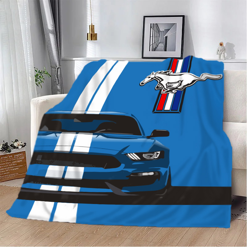 Cиній Ford  Mustang