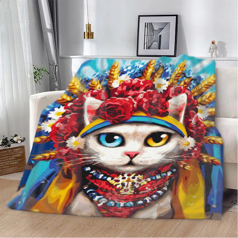 Плед  Український котик
