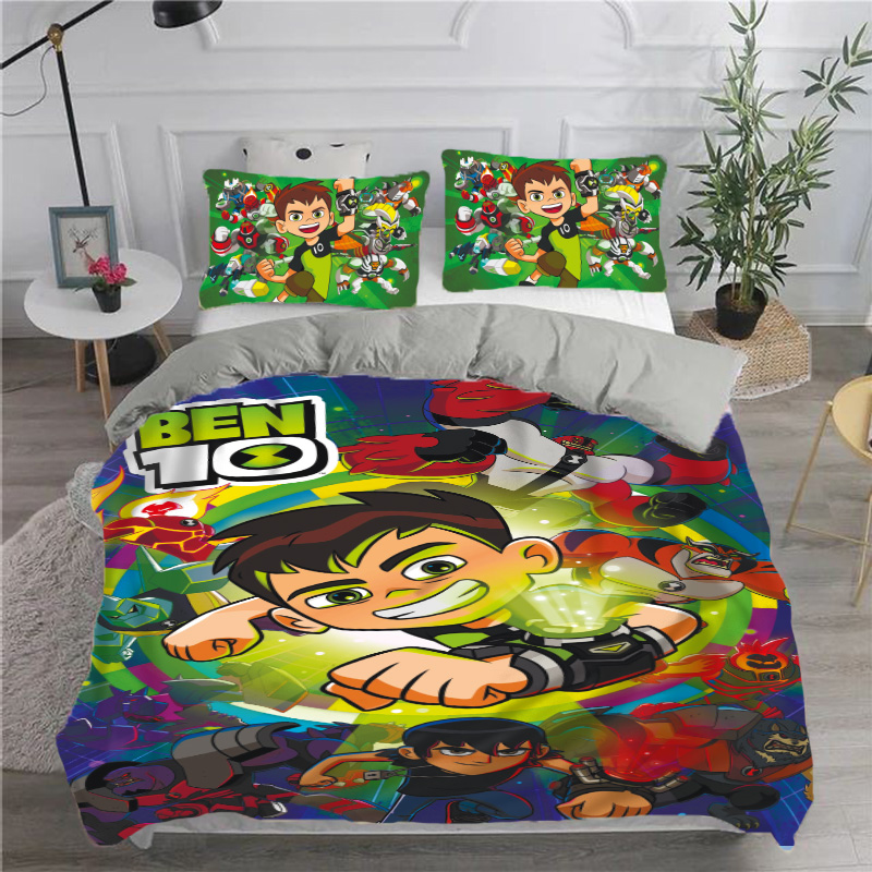 Постільна білизна  з плюш-велюра  « BEN 10 »