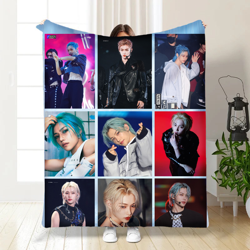 Плед  Stray Kids коллаж