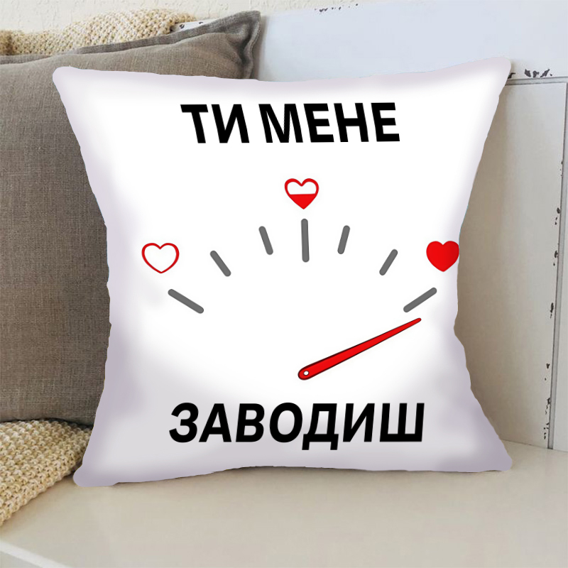 Подушка  Спідометр мого кохання