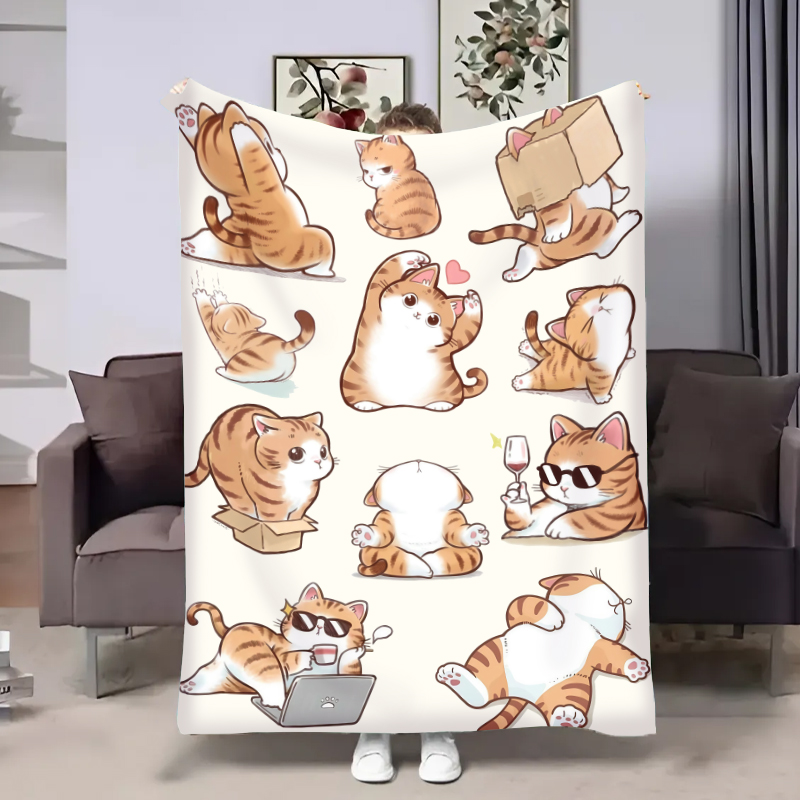 Плед   Котики муркотики