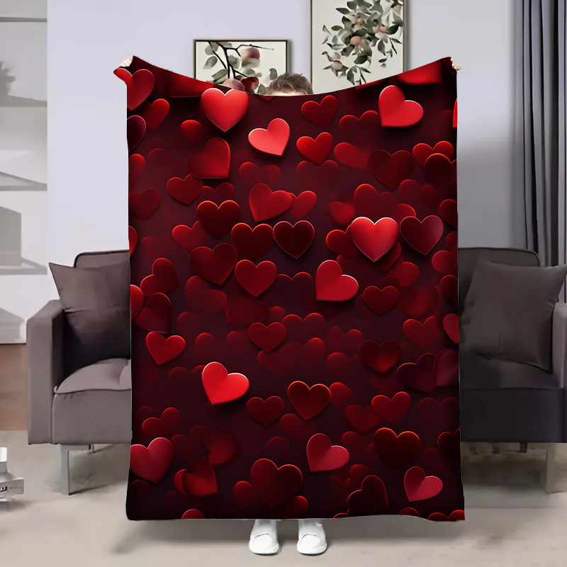 Плед  Red Hearts
