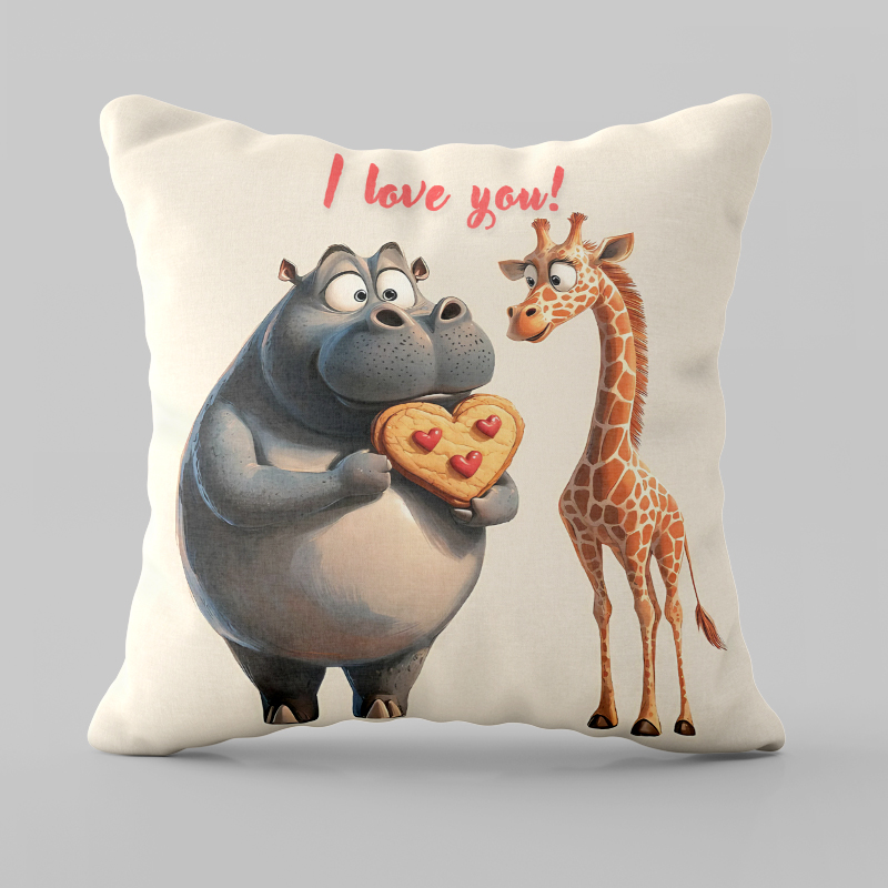 Подушка   «I love you!»