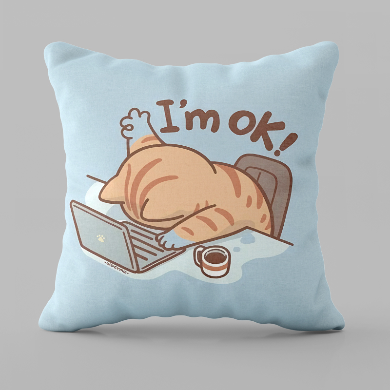 Подушка   «I am OK!»