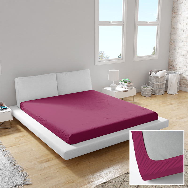 Простирадла на резинці Plum