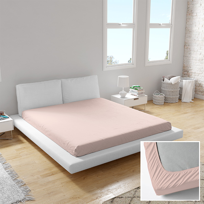 Простирадло на резинці Light Pink