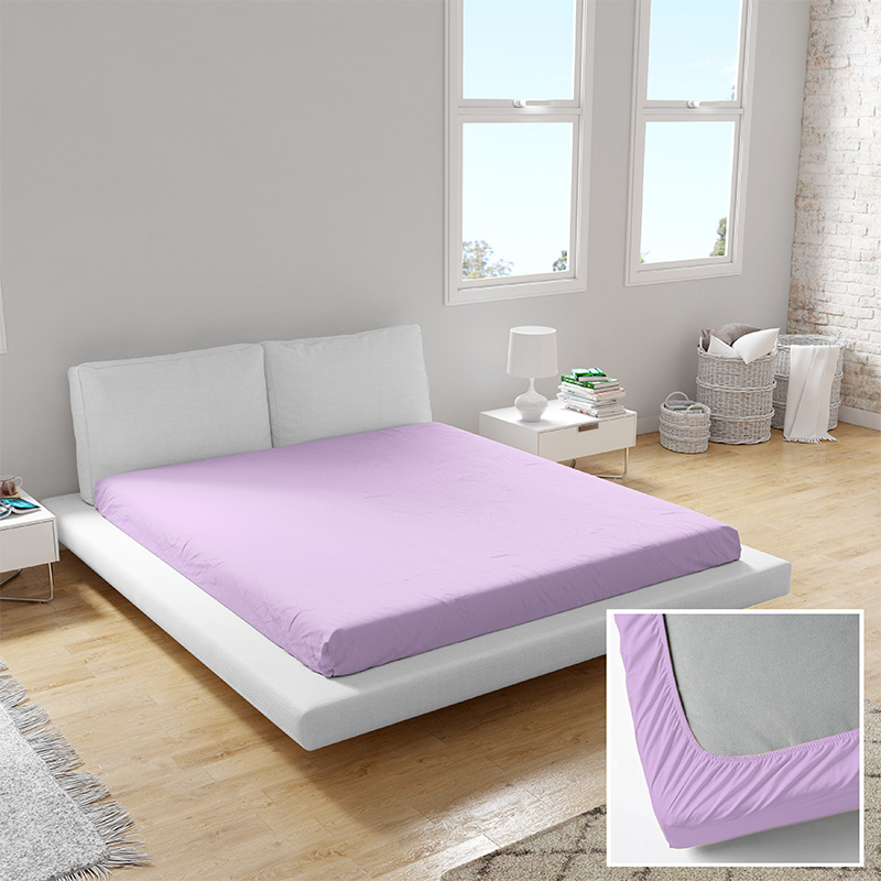 Простирадло на резинці Lavender