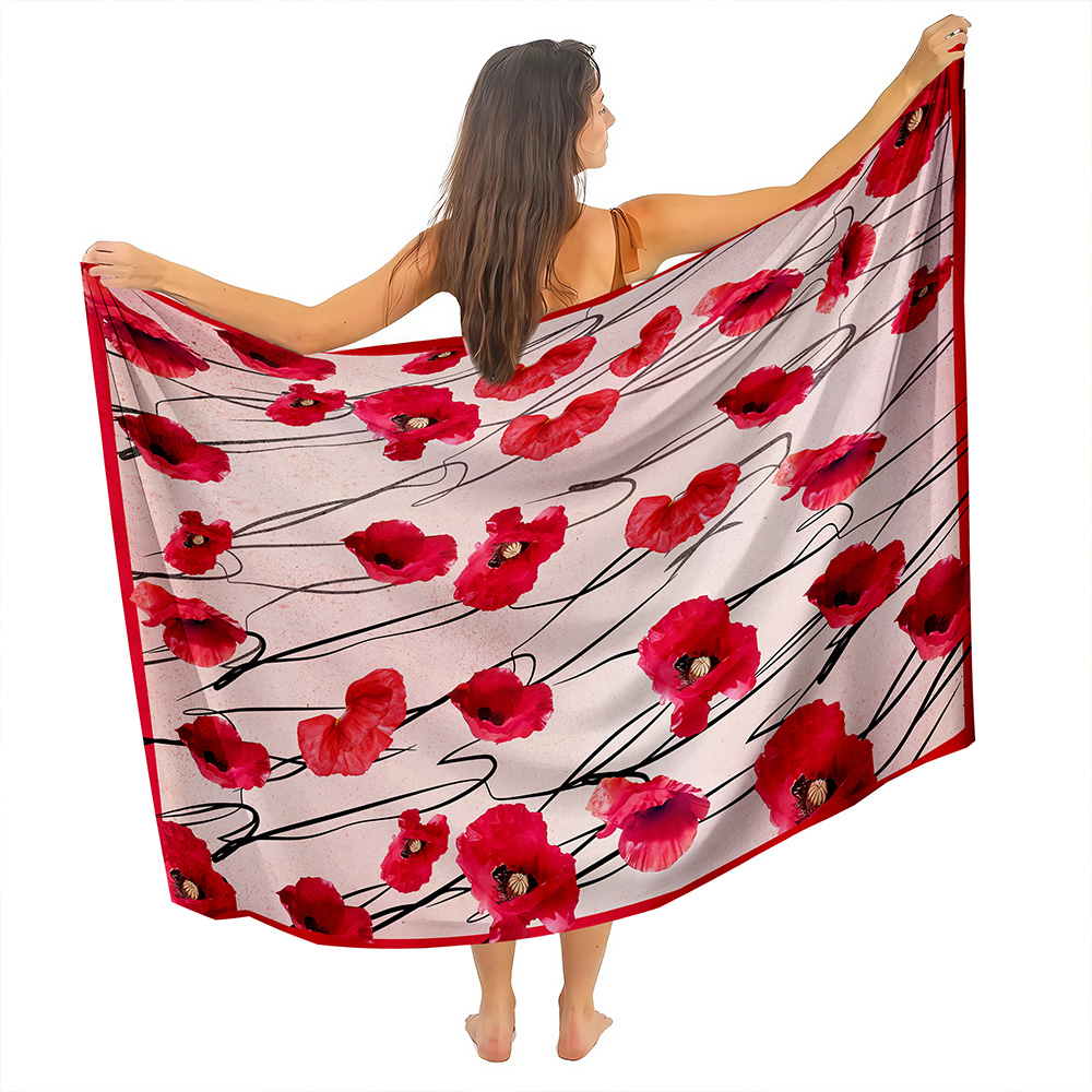 Парео Red Bloom