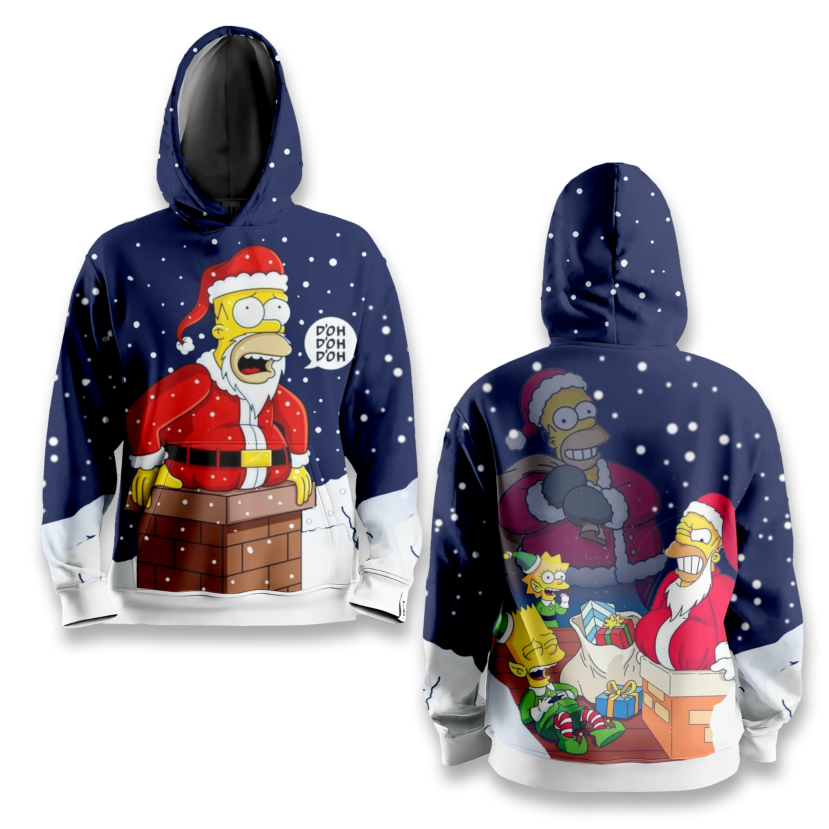 Худі «Santa Homer »